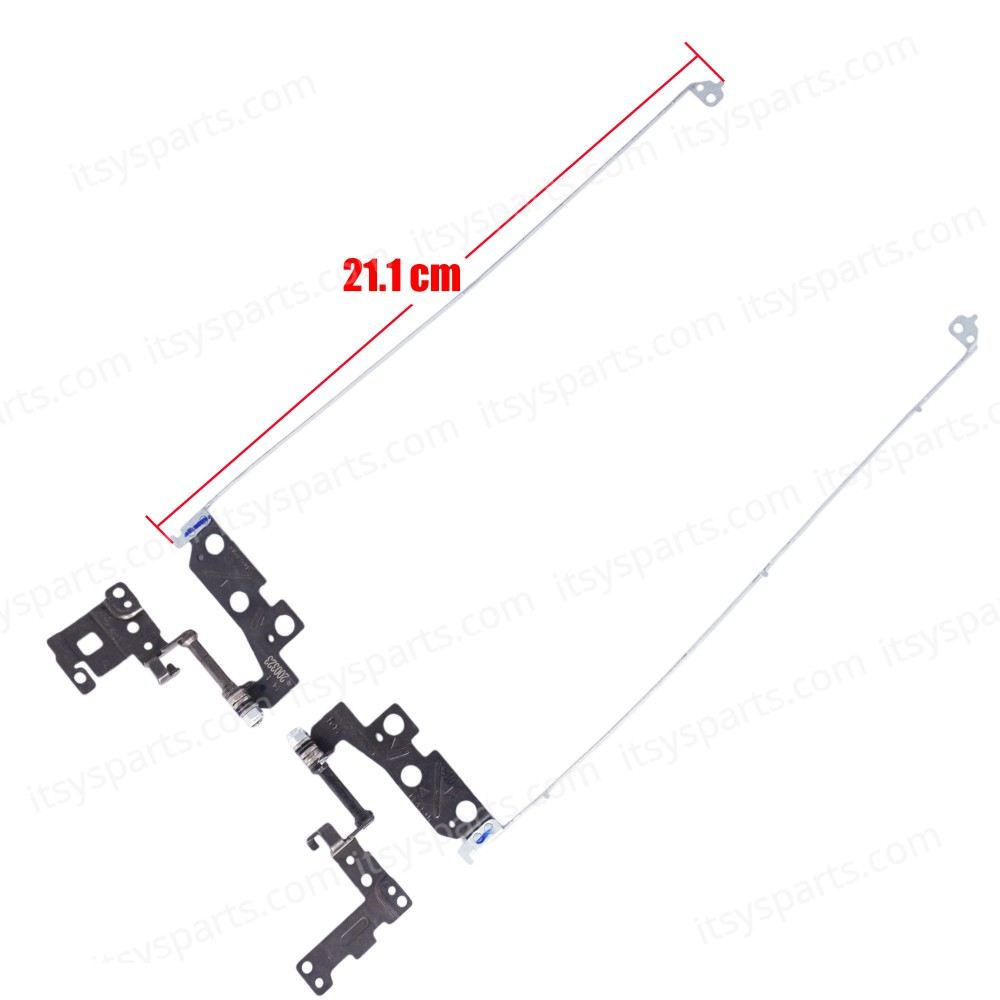 Hinges Bracket Set for Laptop Lenovo Ideapad Slim 1-14AST-05 81VS 81VS0001US 1-14IGL05 81VU 81VU000JUS 1-14ADA05 82GW 82GW003KMZ 5H50S28937 ( SKU.1-HNG0734 )