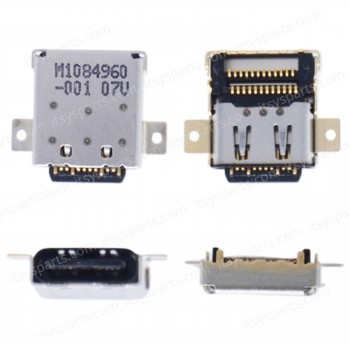 DC Power Jack Socket for Laptop Microsoft Surface Laptop 3 / 4 / 5 M1084960-001 07V USB Type-C ( SKU.31051 )