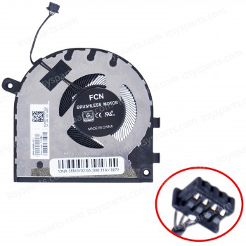 Laptop GPU Cooling Fan for HP Envy x360 15-EW 15-EY 15T-EW 15Z-EY 15-EW0013DX N09634-001 TPN-C157 TPN-C158  DC280011TF0 EG50060S1-C610-S9A 4pin ( SKU.81406 )