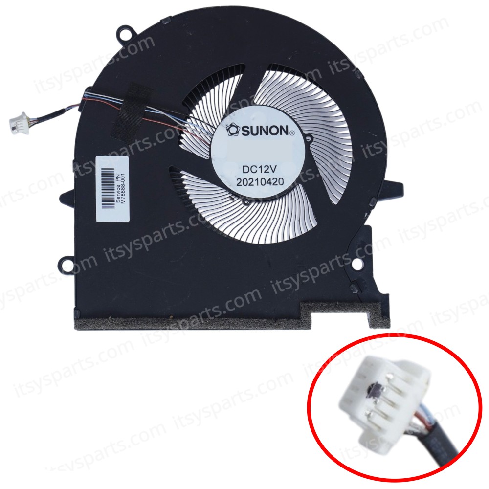 Laptop CPU Cooling Fan for HP Omen 17-ck1023TX 9Z614P8Q 17-ck1000ci 67J30EA 17-ck1000na 673R9EA 17-ck1000na 673R9EAR EG75091S1-C010-S9A M57139-001 TPN-Q266 4pin ( SKU.81409 ) Laptop CPU Cooling Fan for HP Omen 17-ck1023TX 9Z614P8Q 17-ck1000ci 67J30EA 17-ck1000na 673R9EA 17-ck1000na 673R9EAR EG75091S1-C010-S9A M57139-001 TPN-Q266 4pin ( SKU.81409 )