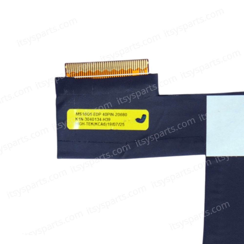 Flex Video Screen LCD Cable for Laptop MSI GS65 Stealth 9SD 9SE 9SF 9SG 8SE 8SF 8RE 8RF MS-16Q2 9SE MS-16Q4 MS-16Q5 K1N-3040134-H39 240HZ eDP 40pins Monitor cable ( SKU.1-FLEX1697 ) Flex Video Screen LCD Cable for Laptop MSI GS65 Stealth 9SD 9SE 9SF 9SG 8SE 8SF 8RE 8RF MS-16Q2 9SE MS-16Q4 MS-16Q5 K1N-3040134-H39 240HZ eDP 40pins Monitor cable ( SKU.1-FLEX1697 )