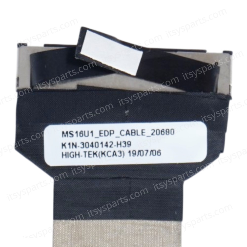 Flex Video Screen LCD Cable for Laptop MSI GE65 Raider 9SE 9SD 9SF GL65 9SFX GP65 Leopard 9SE MS-16U1 K1N-3040142-H39 eDP 40pins Monitor cable ( SKU.1-FLEX1707 ) Flex Video Screen LCD Cable for Laptop MSI GE65 Raider 9SE 9SD 9SF GL65 9SFX GP65 Leopard 9SE MS-16U1 K1N-3040142-H39 eDP 40pins Monitor cable ( SKU.1-FLEX1707 )