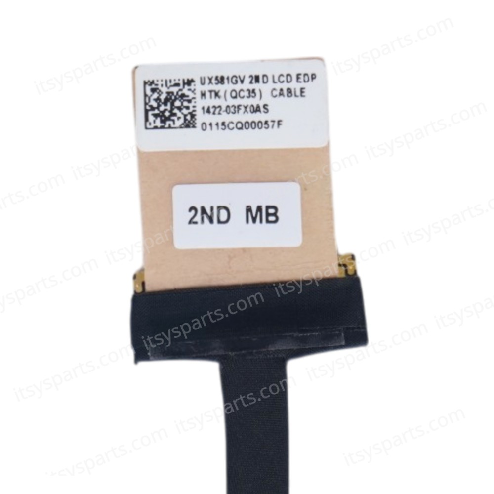 Flex Video Screen LCD Cable for Laptop Asus Zenbook Pro Duo UX581GV UX581LV UX5000F UX581GV-XB94T 14005-03201200 1422-03FX0AS eDP 30pins Monitor cable ( SKU.1-FLEX1711 )