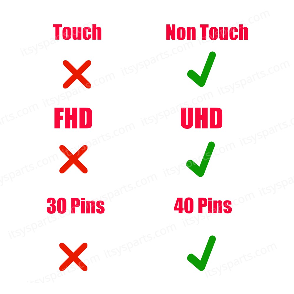 Flex Video Screen LCD Cable for Laptop Lenovo ThinkBook 13s G2 ARE 20WC 450.0M501.0001 450.0M501.0011 5C10S30168 LV550-13 eDP 40pins Monitor cable ( SKU.1-FLEX1714 )
