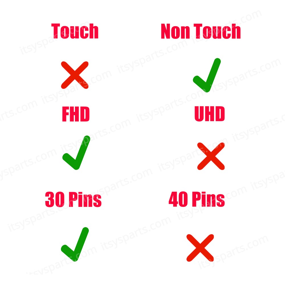 Flex Video Screen LCD Cable for Laptop Lenovo ThinkPad P50 20EN 20EQ P51 20HH 20HJ 20MM 20MN 00UR826 DC02C007A10 SC10K04520 FHD eDP 30pins Monitor cable ( SKU.1-FLEX1724 )