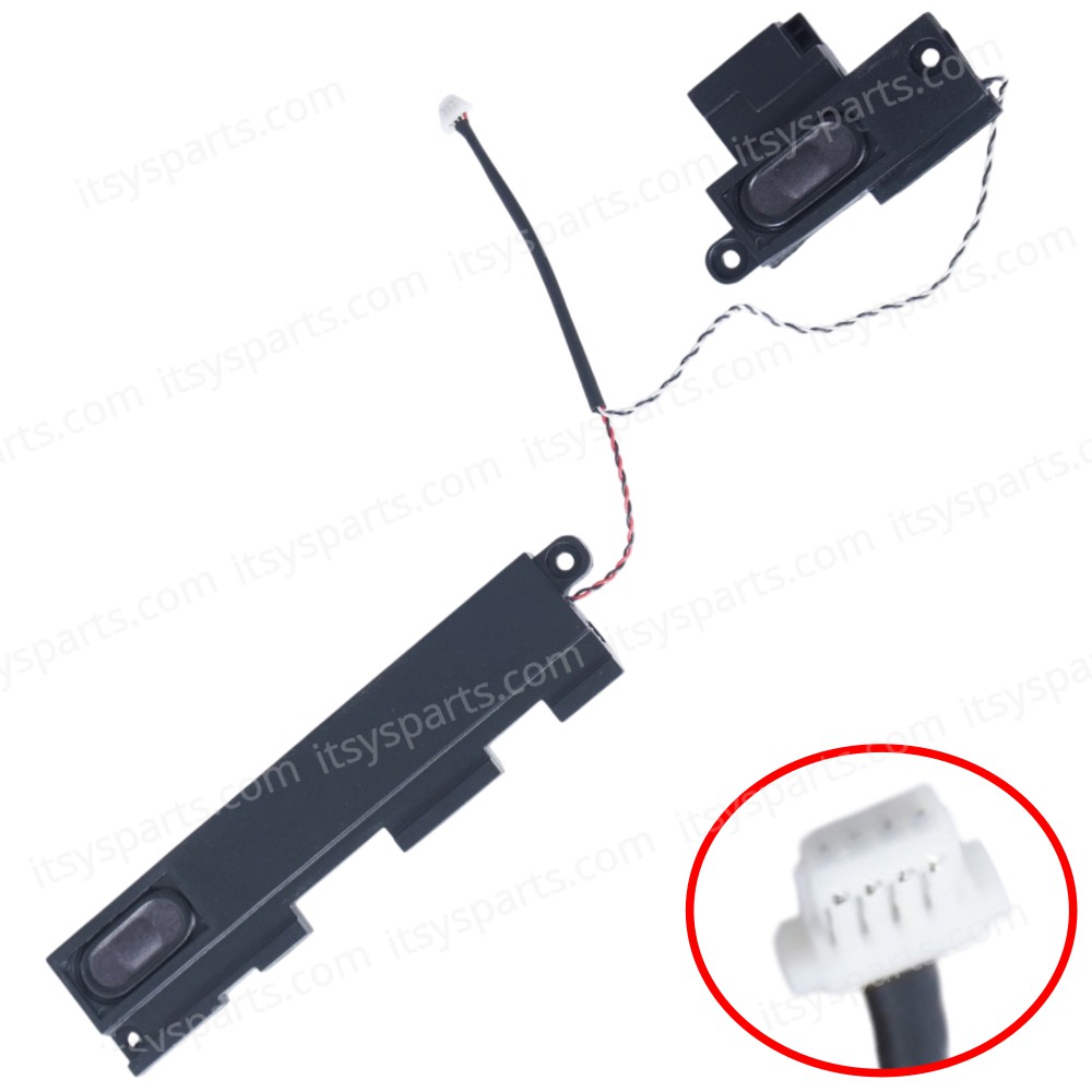 Speaker Set for Laptop HP ProBook 4530s LH288EA LH284EA LH284EAR 4535s B0W19ES QZ362US SQ547UP QZ021US 646298-001 Speakers Left+Right ( SKU.1-SPKR114 )