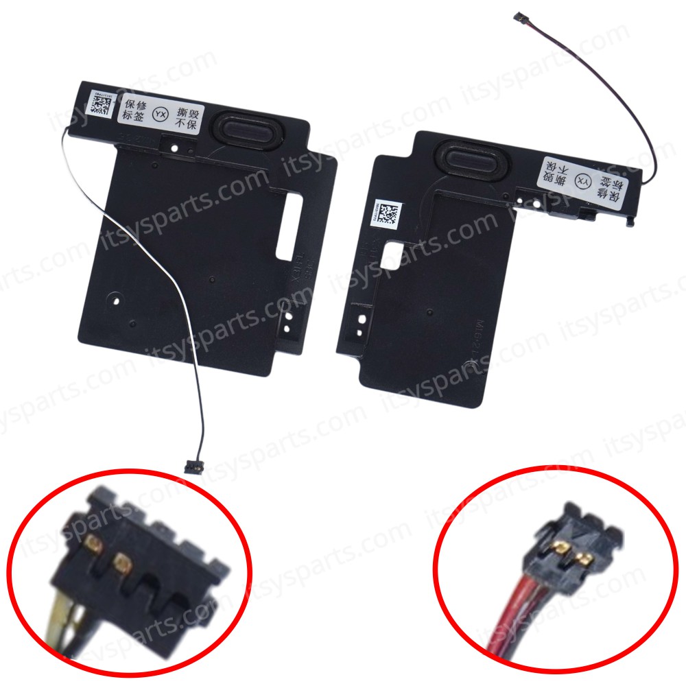 Speaker Set for Laptop HP Spectre x360 13-AC 13-W 13-AC033DX 13-AC065TU 1PL31PA 13-AC010CA 13-W013DX 13-W023DX 907343-001 Front Speakers Left+Right ( SKU.1-SPKR113 )