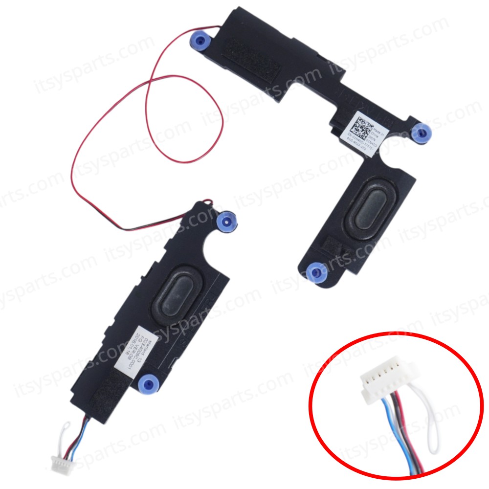 Speaker Set for Laptop Dell Inspiron 13 5368 5378 5379 7368 7378 7375 Latitude 3379 3390 01N40D 1N40D 023.4009C.0011 023.4009C.0001 Speakers Left+Right ( SKU.1-SPKR150 )