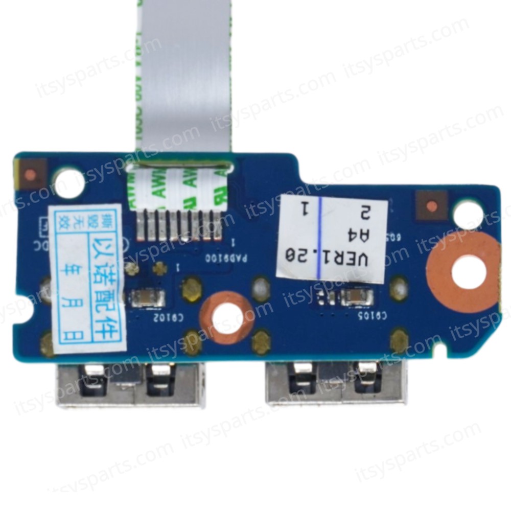 USB Board for Laptop HP ProBook 4530S H1Z20US H1Z19US LW767ES 4535s B0W19ES QZ362US SQ547UP QZ021US 646287-001 6050A2411401 with cable ( SKU.1-BRD199 )