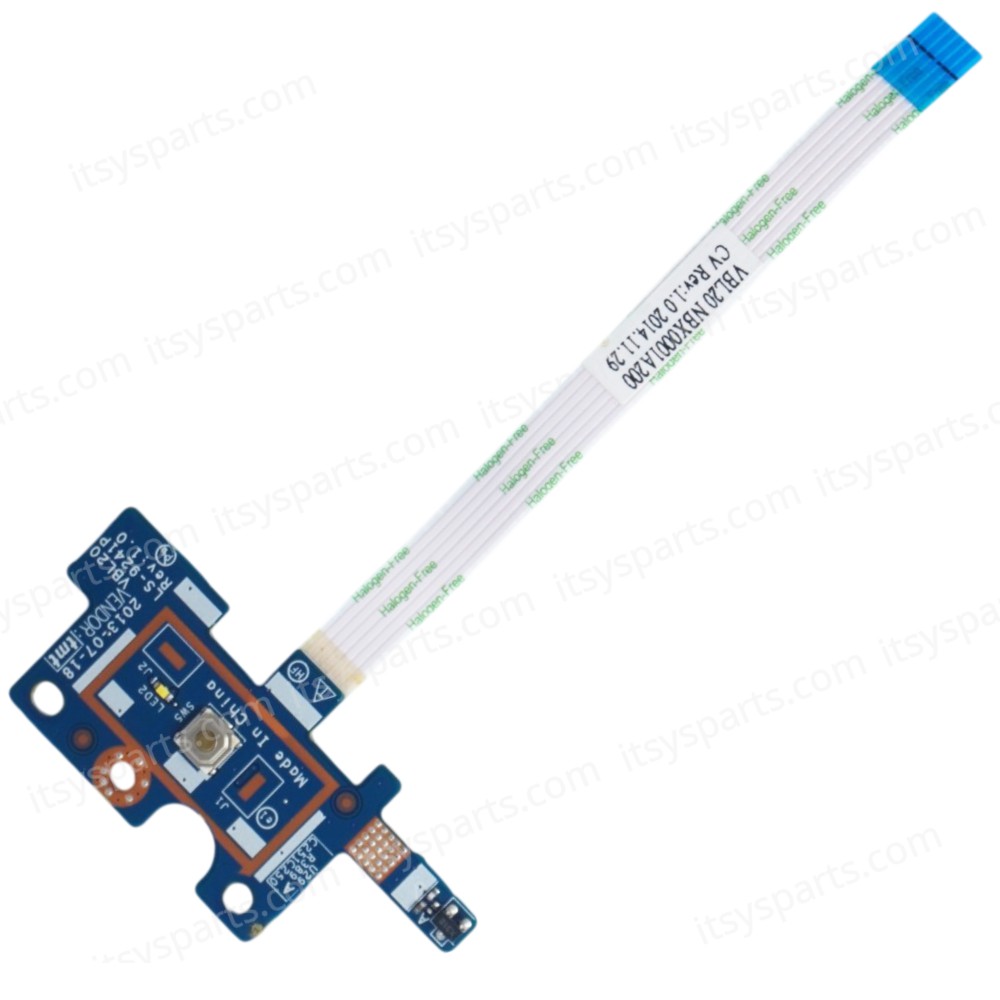 Power Button Board for Laptop HP ZBook 15 G1 G2 K8D33US K8D33USR K8D41US VBL20 LS-9241P 734285-001 455M6332L01 NBX0001A200 with cable ( SKU.1-BRD205 ) Power Button Board for Laptop HP ZBook 15 G1 G2 K8D33US K8D33USR K8D41US VBL20 LS-9241P 734285-001 455M6332L01 NBX0001A200 with cable ( SKU.1-BRD205 )