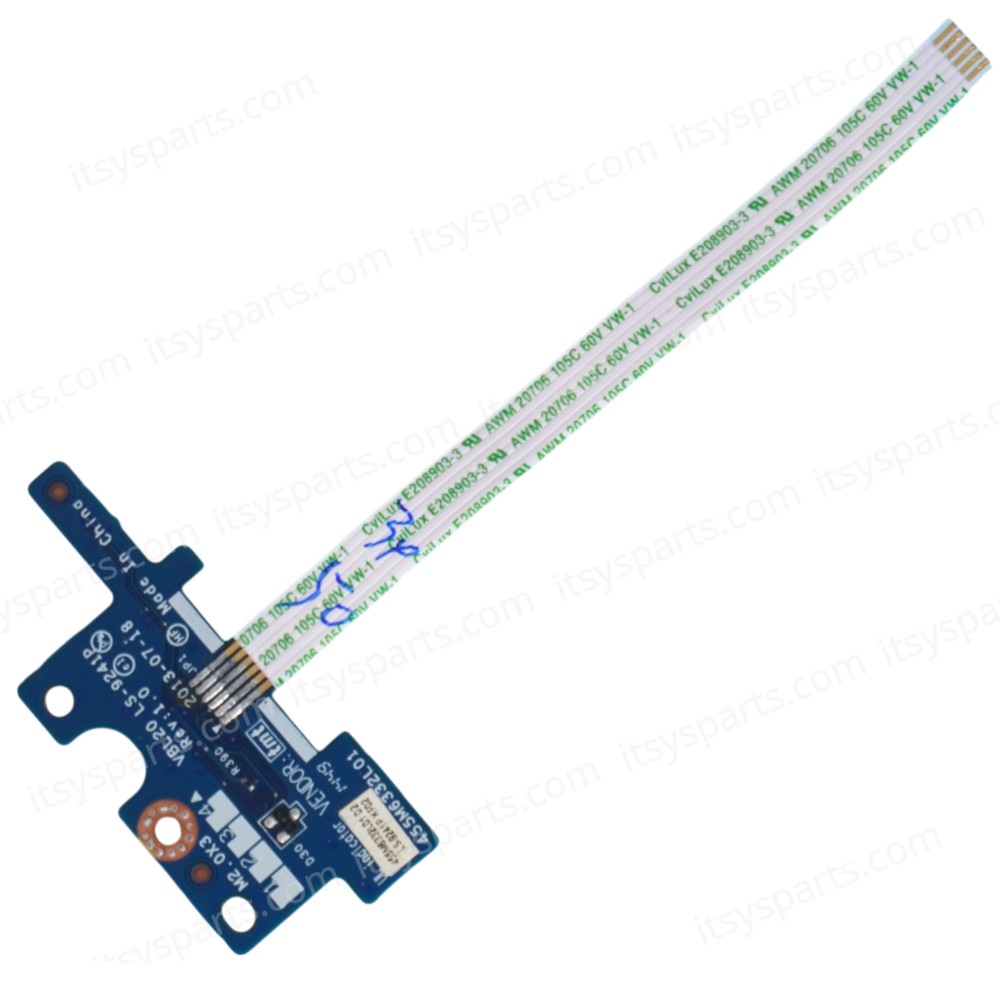 Power Button Board for Laptop HP ZBook 15 G1 G2 K8D33US K8D33USR K8D41US VBL20 LS-9241P 734285-001 455M6332L01 NBX0001A200 with cable ( SKU.1-BRD205 ) Power Button Board for Laptop HP ZBook 15 G1 G2 K8D33US K8D33USR K8D41US VBL20 LS-9241P 734285-001 455M6332L01 NBX0001A200 with cable ( SKU.1-BRD205 )