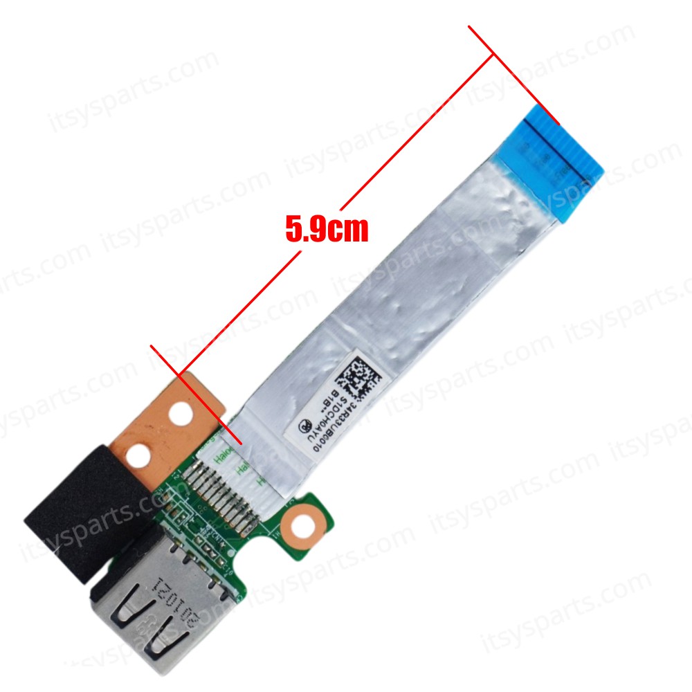 USB Board for Laptop HP Pavilion G4-2018TU B4P17PA G4-2019TU B4P18PA G4-2001AU B6U12PA 680558-001 DAR33TB16C0 34R33UB0010 34R33UB0020 with cable ( SKU.1-BRD206 )