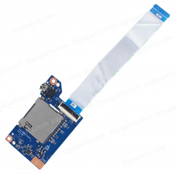 Smart Card Reader Audio Jack Board for Laptop HP ProBook 430 G5 440 G5 DAX8BATH6B0 L01045-001 with cable ( SKU.1-BRD216 )