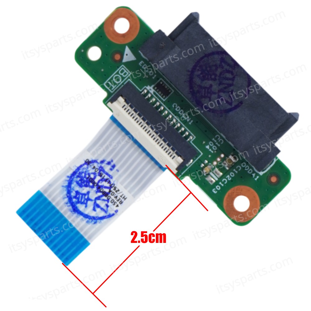 ODD Controller Board for Laptop Lenovo V110-15AST 80TD V110-15IAP 80TG V110-15IKB 80TH V110-15ISK 80TL 5C50L78362 450.08B04.0011 450.08B04.0001 with cable ( SKU.1-BRD223 )