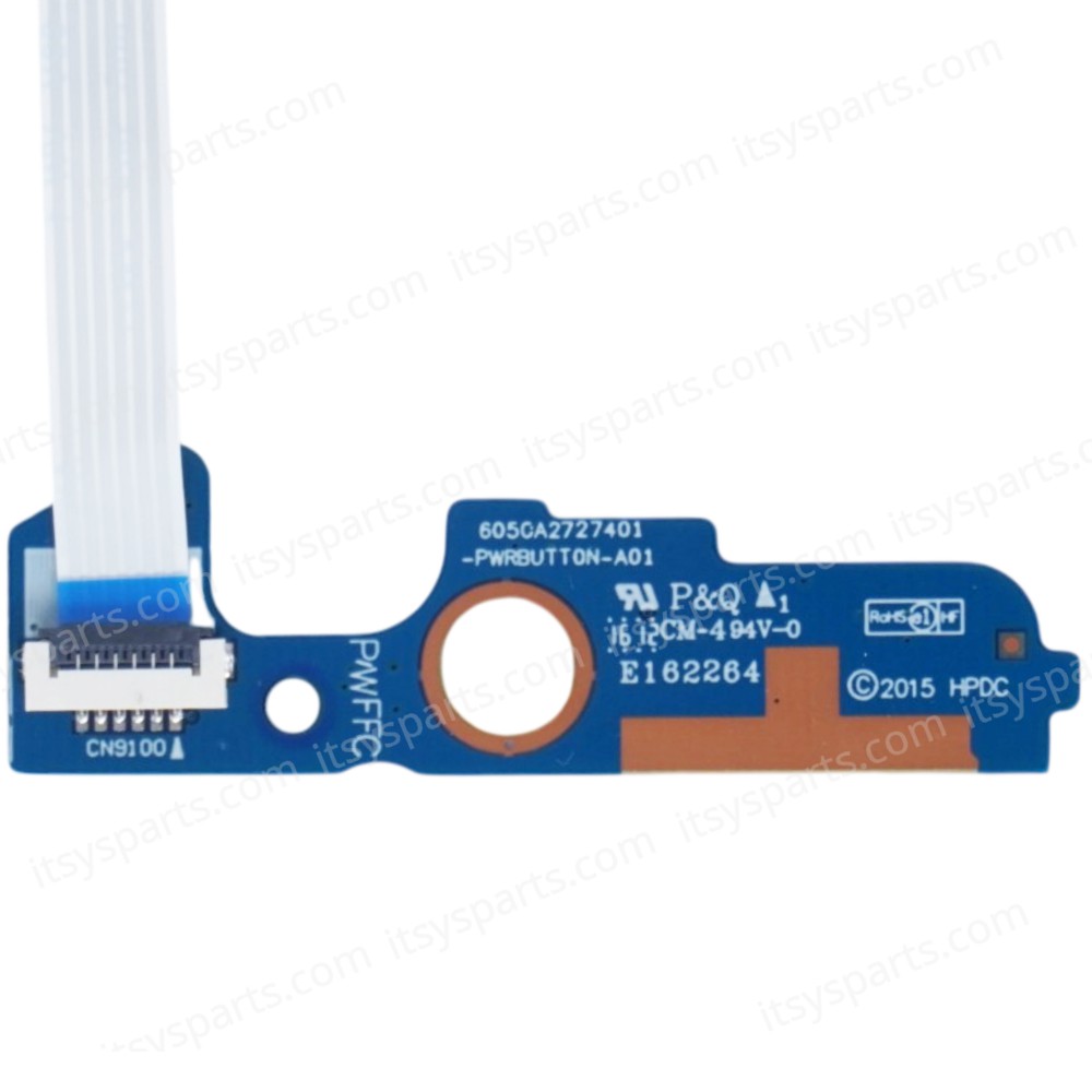 Power Button Board for Laptop HP 755 G3 1BB32US Z2C27US 850 G3 Z5Z61US 1HC71US 6050A2727401 6035B0129202 6050A2835601 E162264 821190-001 with cable ( SKU.1-BRD222 ) Power Button Board for Laptop HP 755 G3 1BB32US Z2C27US 850 G3 Z5Z61US 1HC71US 6050A2727401 6035B0129202 6050A2835601 E162264 821190-001 with cable ( SKU.1-BRD222 )