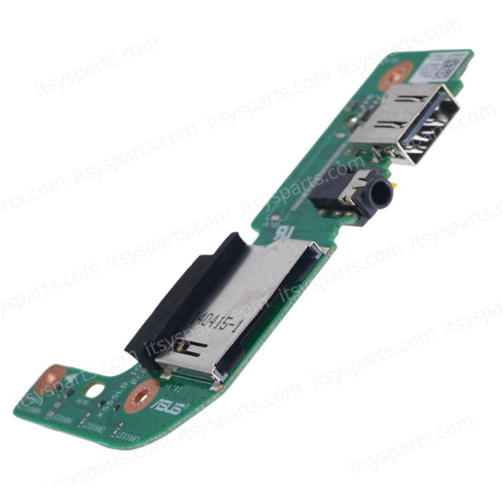 IO USB Audio Jack SD Card Reader Board rev 3.0 for Laptop Asus X555LA X555LB X555LN X555LD X555LJ X555LF 90NB0620-R10010 90NB0620-R10040 60NB0620-I01030 69N0R7B10B06-01 ( SKU.1-BRD233 ) IO USB Audio Jack SD Card Reader Board rev 3.0 for Laptop Asus X555LA X555LB X555LN X555LD X555LJ X555LF 90NB0620-R10010 90NB0620-R10040 60NB0620-I01030 69N0R7B10B06-01 ( SKU.1-BRD233 )