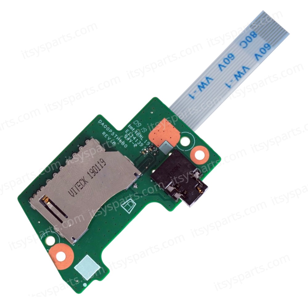 Card Reader Audio Board for Laptop HP 15-DY 15-DY1051WM 15-dy2045nr 2Q1H3UA 15S-FQ 15-EF 15S-EQ 15T-DY 15S-FR 15S-FY L63583-001 L90984-001 DA0P5DTH8B0 with cable ( SKU.1-BRD236 ) Card Reader Audio Board for Laptop HP 15-DY 15-DY1051WM 15-dy2045nr 2Q1H3UA 15S-FQ 15-EF 15S-EQ 15T-DY 15S-FR 15S-FY L63583-001 L90984-001 DA0P5DTH8B0 with cable ( SKU.1-BRD236 )