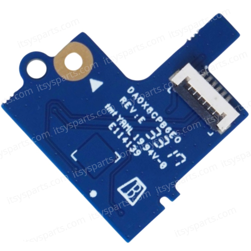Power Button Board for Laptop HP ProBook 430 G5 450 G5 455 G5 L00832-001 E114139 DAOX8CPB6E0 ( SKU.1-BRD250 ) Power Button Board for Laptop HP ProBook 430 G5 450 G5 455 G5 L00832-001 E114139 DAOX8CPB6E0 ( SKU.1-BRD250 )