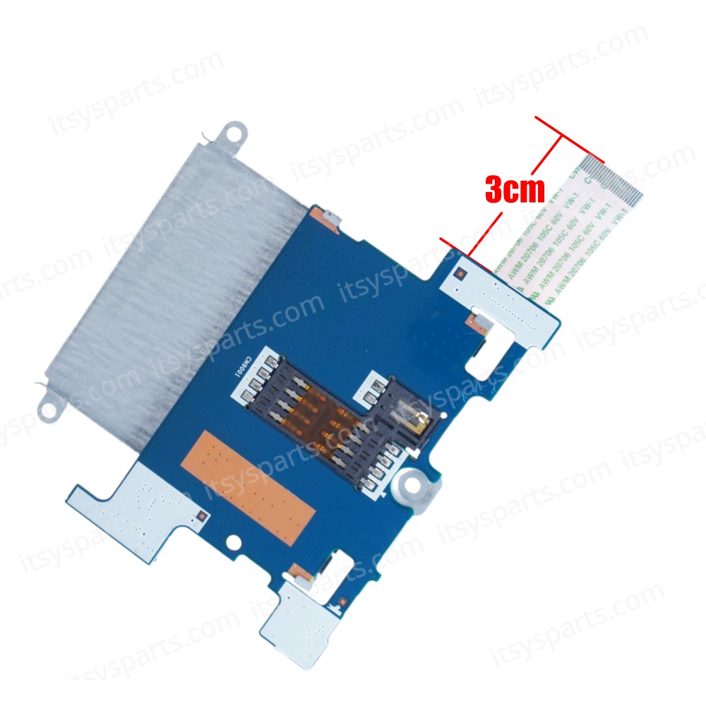 Smart Card Reader Board for Laptop HP EliteBook 840 G5 745 G5 755 G5 850 G5 ZBook 14u G5 L18312-001 PS1714 6050A2925801 6053B1482001 with cable ( SKU.1-BRD271 ) Smart Card Reader Board for Laptop HP EliteBook 840 G5 745 G5 755 G5 850 G5 ZBook 14u G5 L18312-001 PS1714 6050A2925801 6053B1482001 with cable ( SKU.1-BRD271 )