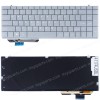 Laptop Keyboard for PRIDE-K3791 MB3191002 PRIDE-K3677 MB3191001 MIR-PR044-US-S-1 US Backlight Silver ( SKU.41174USBL )