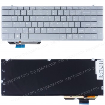 Laptop Keyboard for PRIDE-K3791 MB3191002 PRIDE-K3677 MB3191001 MIR-PR044-US-S-1 US Backlight Silver ( SKU.41174USBL )