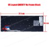 Laptop Keyboard for Xiaomi Mi NoteBook Horizon Edition 14 XMA1904 XMA1904-AF 9Z.NH2SW.101 MK10000078761 US Nο Frame Βlack ( SKU.41176US )