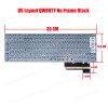 Laptop Keyboard for Gateway GWTN156-4 GWTN156-5 GWTN156-5BL X315L EU15VR US No Frame Black ( SKU.41180US )