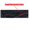 Laptop Keyboard for Exo Smart XQ3C K15CHR Shanzhai X317J MB3661007 YXT-NB93-138 NB93-138 PRIDE-K3954 F0041-004 MB3661004 US No Frame Βlack ( SKU.41183US )