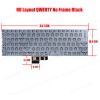 Laptop Keyboard for ENZ K36 X36 DK348H-B 343480020 YX-5111 RU No Frame Black ( SKU.41184RU )