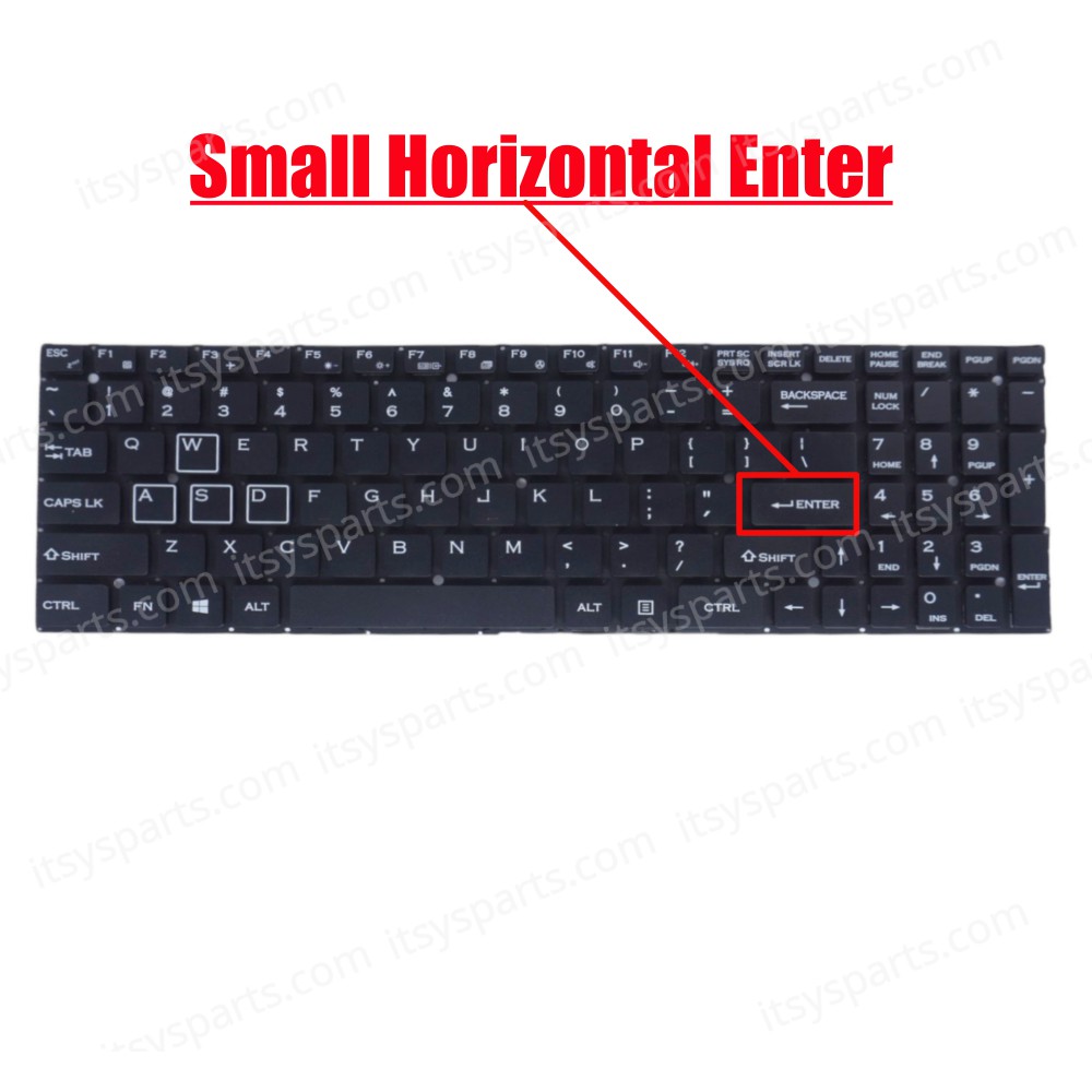 Laptop Keyboard for ENZ K36 X36 DK348H-B 343480020 YX-5111 US No Frame Black ( SKU.41186US )