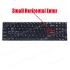 Laptop Keyboard for ENZ K36 X36 DK348H-B 343480020 YX-5111 US No Frame Black ( SKU.41186US )