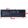 Laptop Battery for HP Elite X2 1012 G2 Y5E17AV 1012 G2-1LV76EA JI04XL 901247-855 901307-541 HSTNN-UB7E JI04047XL JI04047XL-PL 7.7V 47.04Wh 5810mAh with cable 9pins ( SKU.1-BAT0829 )