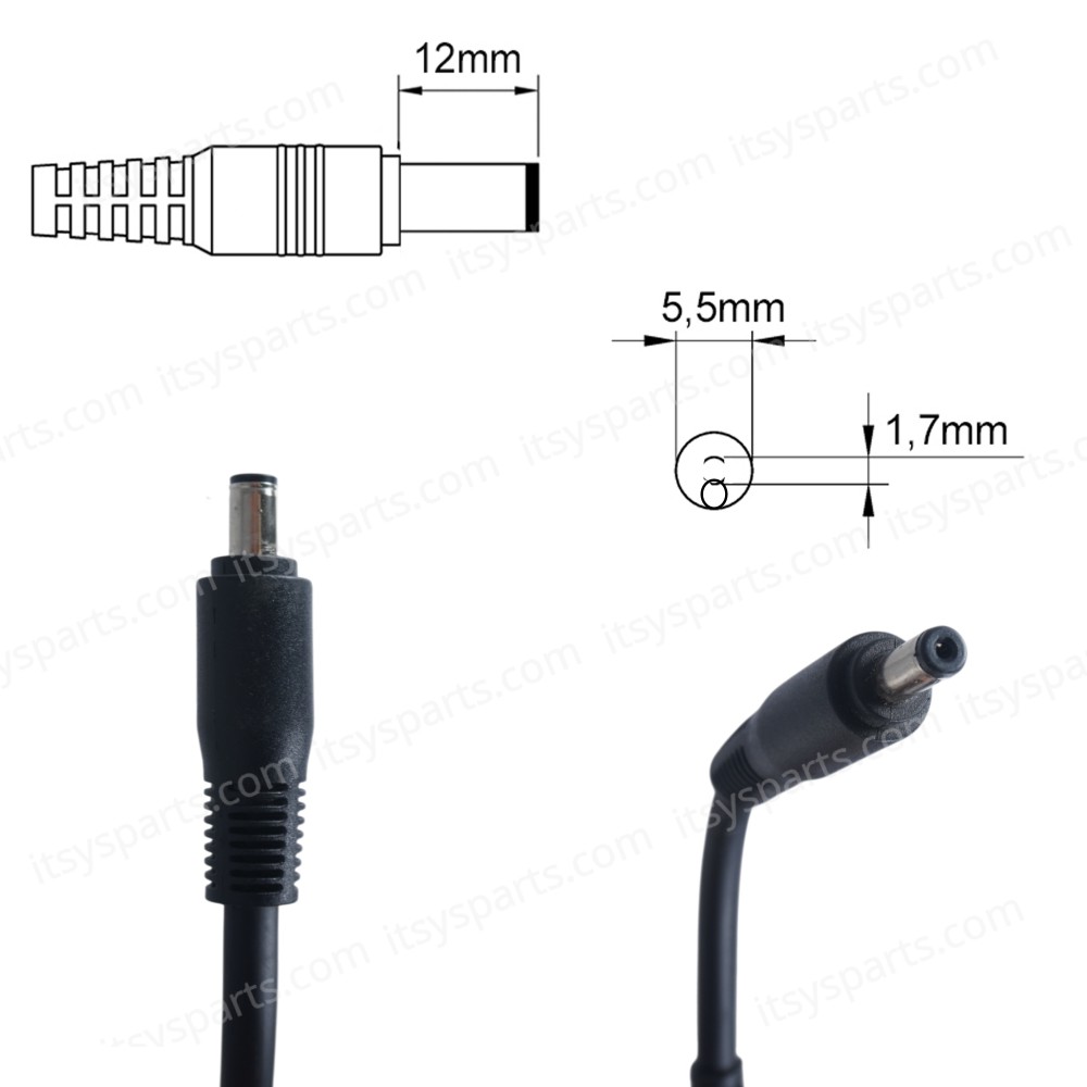 AC Adapter Laptop Notebook Charger for Acer Predator Helios 300 PH317-56 PH315-55 Nitro 5 AN515-46 AN515-58 A21-280P1A 19.5V 14.36A 280W 5.5mm*1.7mm ( SKU.60315 )
