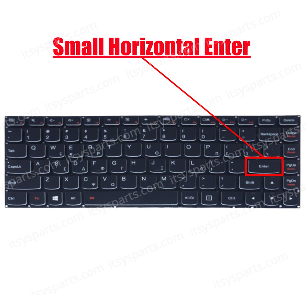 Greek Laptop Keyboard for Lenovo Yoga 2 13 Yoga 3 14 59427600 59433190 59433532 25215032 25215063 SN20G60046 SN20G60083 SN20G91264 SN20G91247 GR No Frame Backlight Black ( SKU.40474GRBACKLIT )