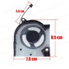 Laptop GPU Cooling Fan for Dell G15 5510 5511 5515 2021 year RTX3060 RTX3050 Series 12V DFSCK22115181T FN9S 9.2CFM 4pin ( SKU.81450 ) Laptop GPU Cooling Fan for Dell G15 5510 5511 5515 2021 year RTX3060 RTX3050 Series 12V DFSCK22115181T FN9S 9.2CFM 4pin ( SKU.81450 )