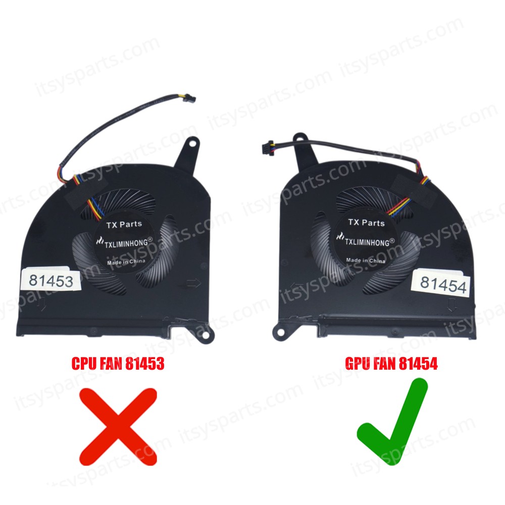 Laptop GPU Cooling Fan for Gigabyte Aorus 15P YD XD KD KC XC RTX30 Series AORUS 15 XE4 5 SE4 Intel 12th Gen DFSCK22D05883Q DFSCM22716392Q 10MM THICK 4pin ( SKU.81454 )