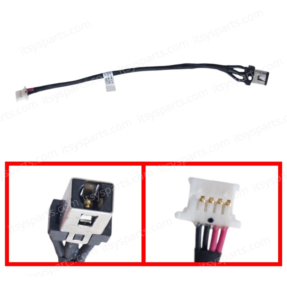 DC Power Jack Socket for Laptop Lenovo IdeaPad 720S-14IKB 80XC 81BD 81BD0051AU 5C10N79818 DC301010800 13cm 4pins ( SKU.31058 ) DC Power Jack Socket for Laptop Lenovo IdeaPad 720S-14IKB 80XC 81BD 81BD0051AU 5C10N79818 DC301010800 13cm 4pins ( SKU.31058 )