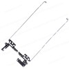 Hinges Bracket Set for Laptop Lenovo IdeaPad 1 15IJL7 82LX 15IAU7 82QD 15ALC7 82R4 15IGL7 82V7 15IRU7 83B4 5H50S29031 JS570 AM2DG000 320240410 420240410 Left & Right ( SKU.1-HNG0019 )