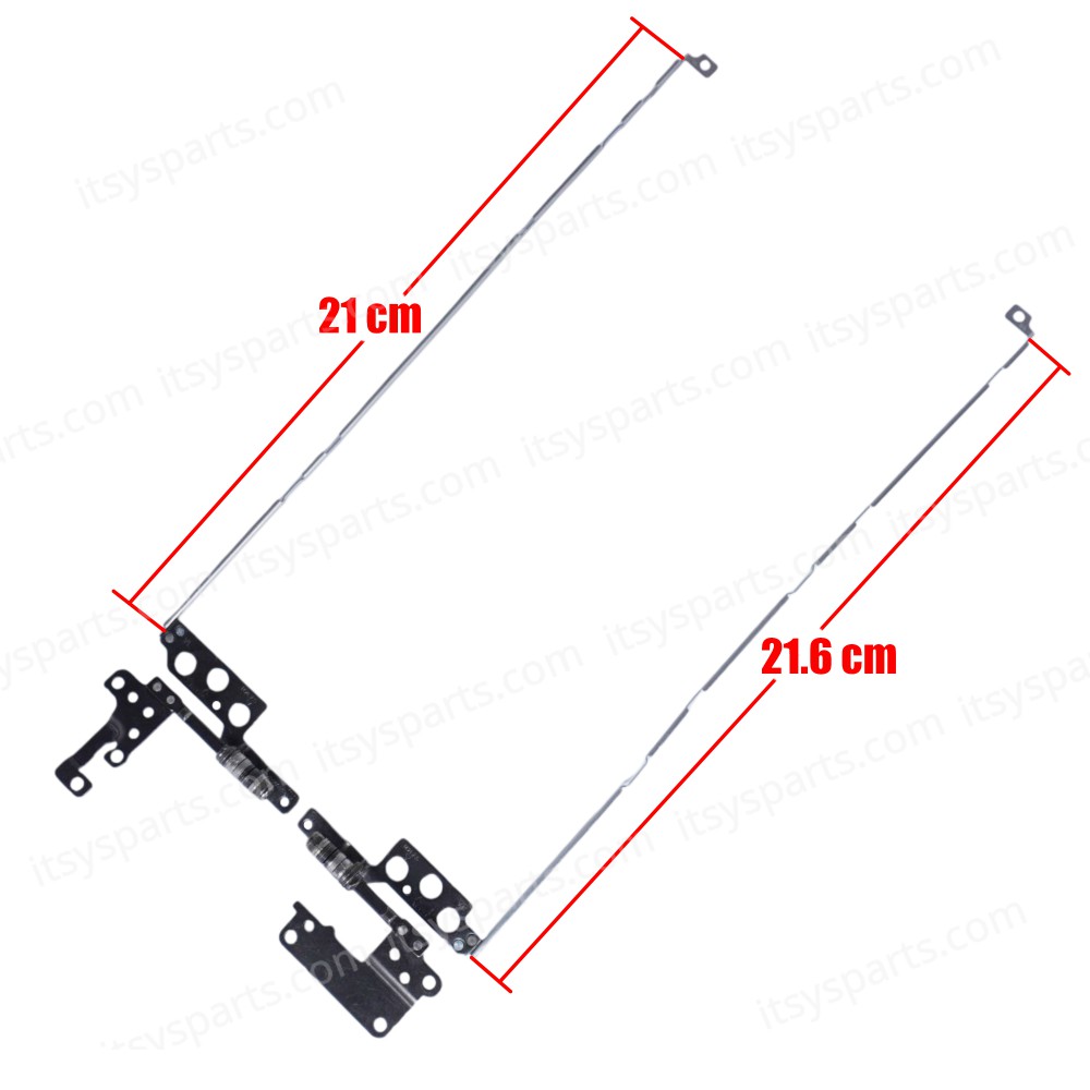 Hinges Bracket Set for Laptop Lenovo IdeaPad 1 15IJL7 82LX 15IAU7 82QD 15ALC7 82R4 15IGL7 82V7 15IRU7 83B4 5H50S29031 JS570 AM2DG000 320240410 420240410 Left & Right ( SKU.1-HNG0019 )
