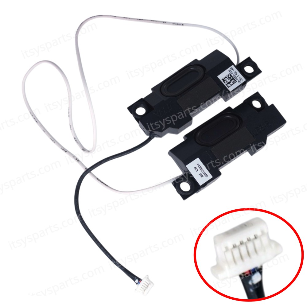 Speaker Set for Dell G15 Gaming Laptop 5510 5511 5515 P105F Ryzen Edition YK6C6 0YK6C6 CN-0YK6C6 PK230013100 Speakers Left+Right ( SKU.1-SPKR172 )