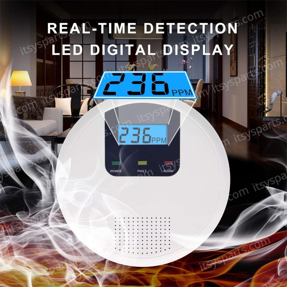 Carbon Monoxide Smoke Detector EN50291 JKD-C622 ( SKU.1-PER0051 )