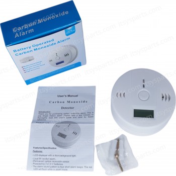 Carbon Monoxide Smoke Detector EN50291 RCC426B ( SKU.1-PER0053 )