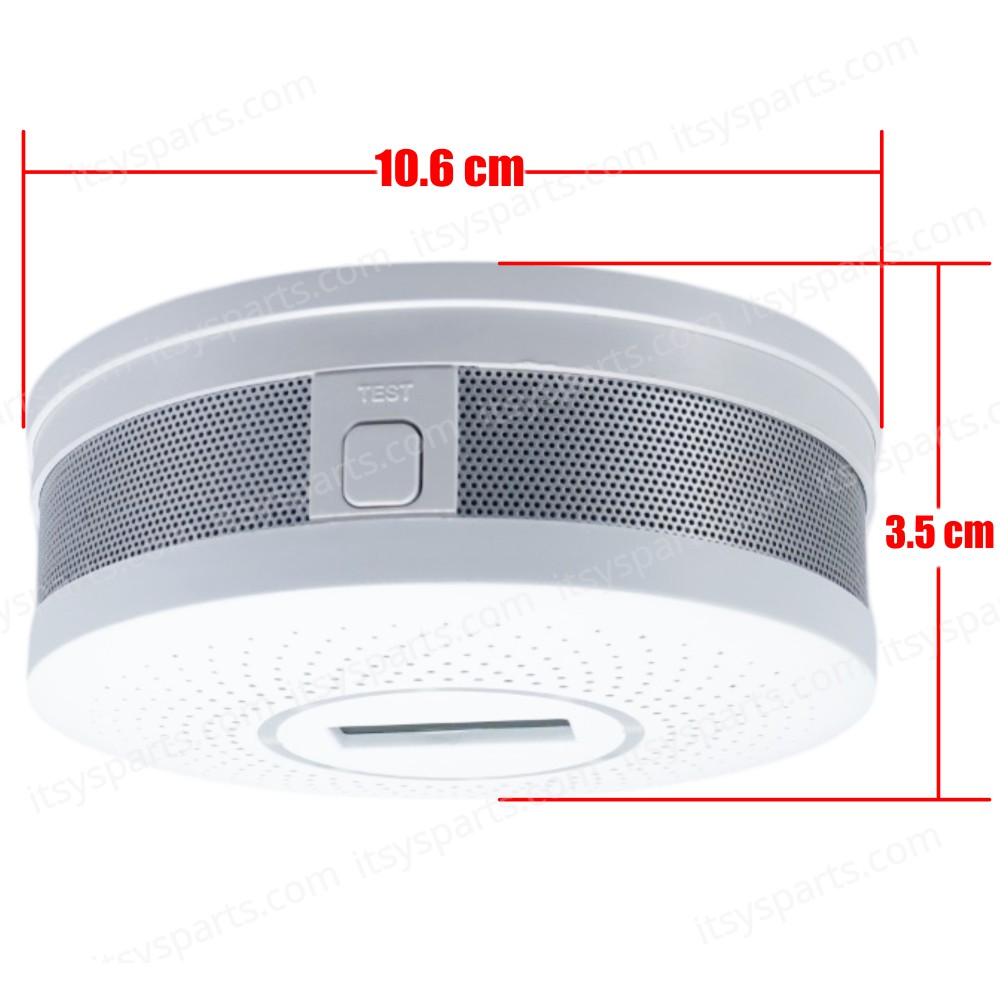 Carbon Monoxide Smoke Detector EN50291 C512 JKD-512COM ( SKU.1-PER0054 )