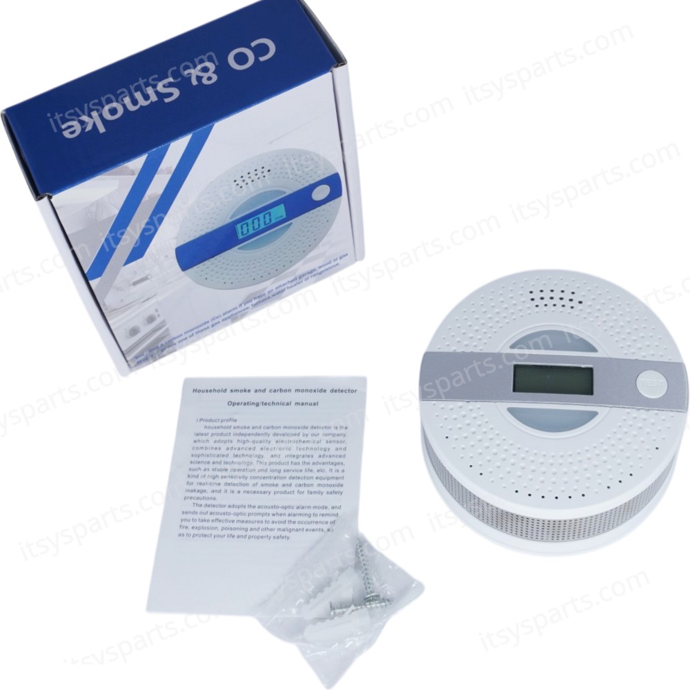 Carbon Monoxide Smoke Detector JSN-JY-909COM ( SKU.1-PER0055 )