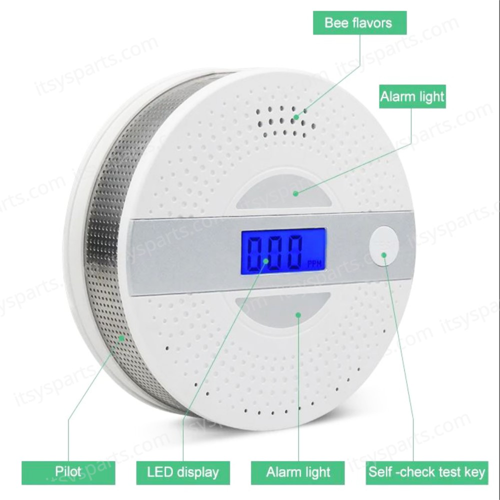 Carbon Monoxide Smoke Detector JSN-JY-909COM ( SKU.1-PER0055 )