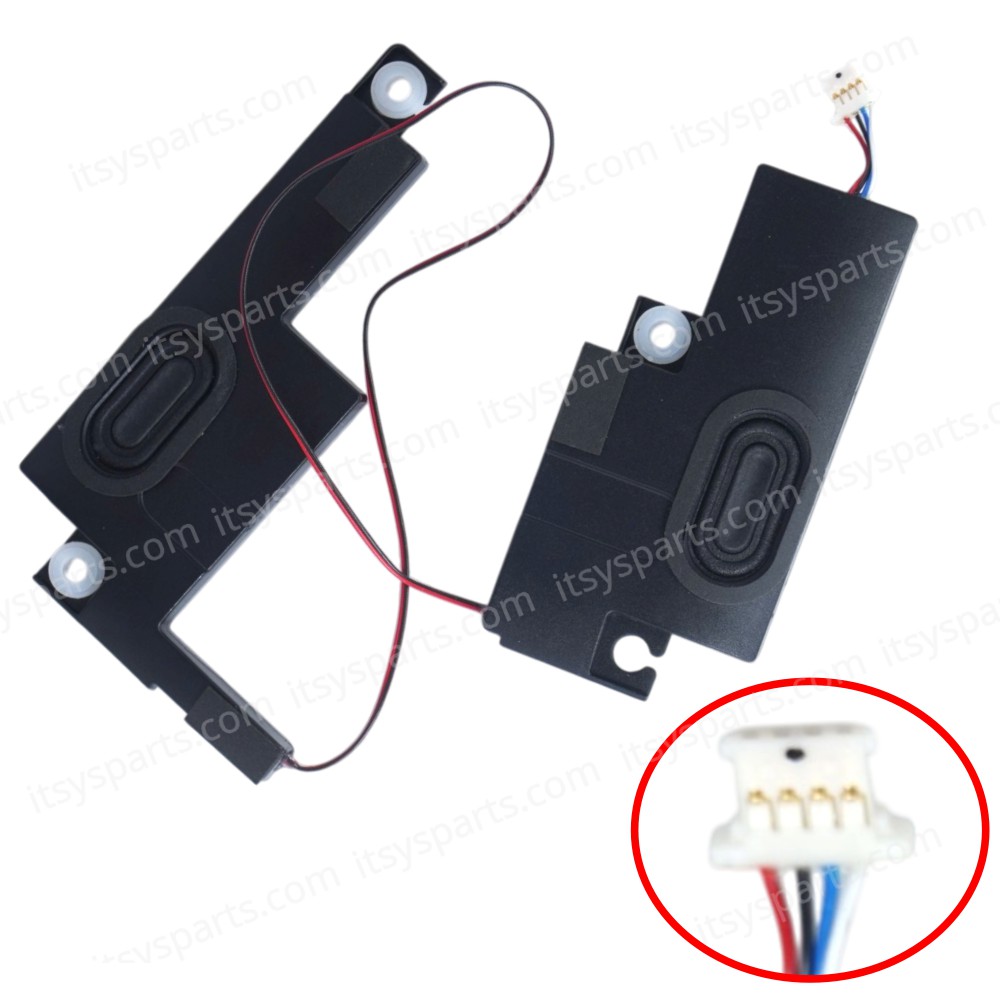 Speaker Set for Laptop Lenovo Flex 6-14IKB 81EM 6-14ARR 81HA Yoga 530-14IKB 81EK 530-14ARR 81H9 5SB0Q58701 5SB0Q58700 PK23000QDC00UX1 Speakers Left+Right ( SKU.1-SPKR198 )