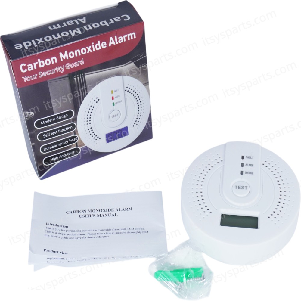 Carbon Monoxide Smoke Detector ‎‎WJ-CO605 ( SKU.1-PER0056 )
