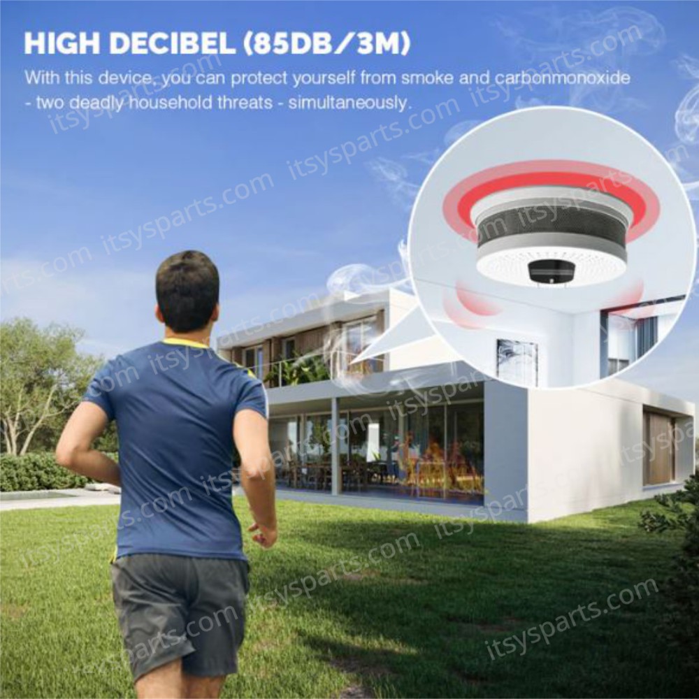 Carbon Monoxide Smoke Detector ‎‎S12_2 ( SKU.1-PER0058 )