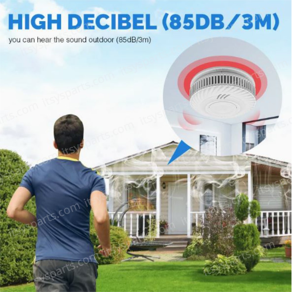 Carbon Monoxide Smoke Detector ‎‎S100B-CR ( SKU.1-PER0059 )