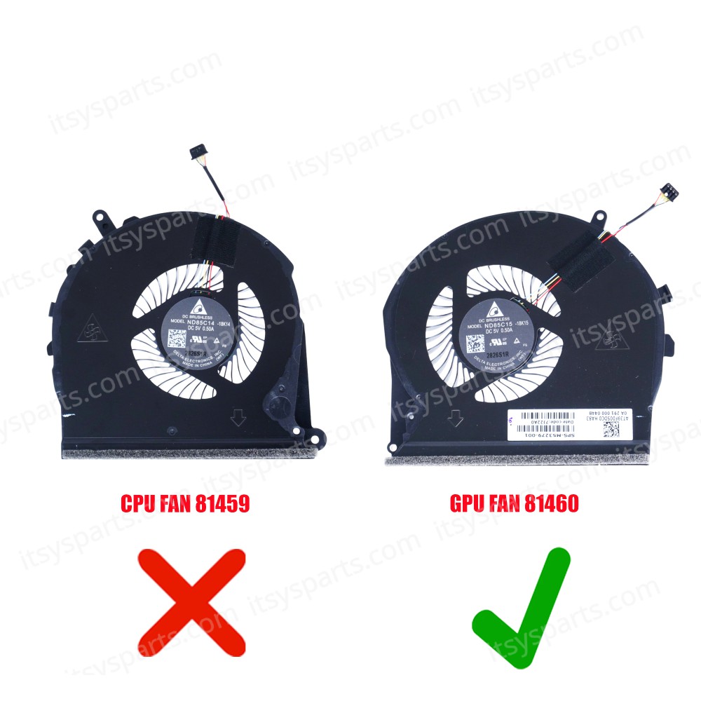 Laptop GPU Cooling Fan for HP 17-CD 17-CD0022TX 17-CD0025TX 17-CD0008TX 17-CD1007NV TPN-C142 L56873-001 M53279-001 AT39F005DC0 4pin ( SKU.81460 ) Laptop GPU Cooling Fan for HP 17-CD 17-CD0022TX 17-CD0025TX 17-CD0008TX 17-CD1007NV TPN-C142 L56873-001 M53279-001 AT39F005DC0 4pin ( SKU.81460 )